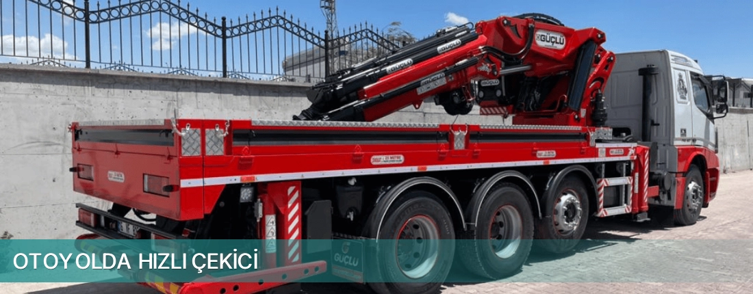 Ürkmez İlçemi Otoyolda Hızlı Çekici